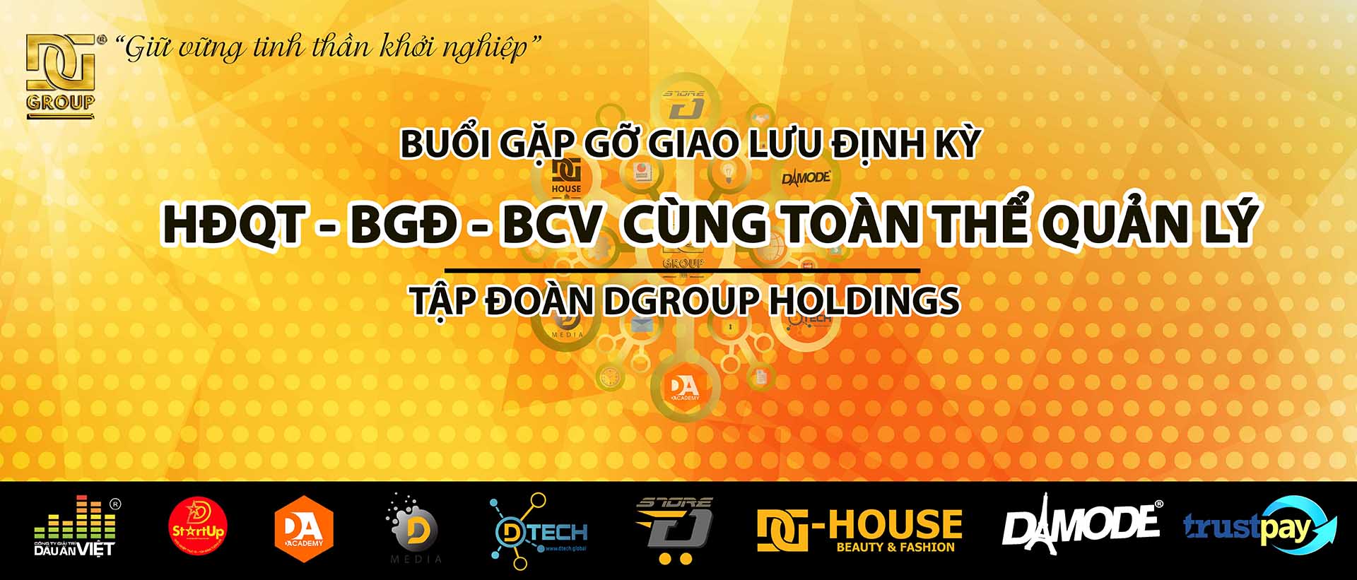 Gặp gỡ, giao lưu định kì HĐQT – BGĐ – BCV của Tập Đoàn Droup Holding