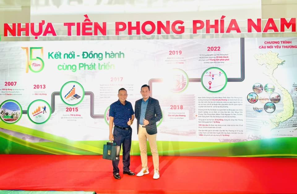 BLĐ DGROUP HOLDINGS CHÚC MỪNG KỶ NIỆM 15 NĂM NHỰA TIỀN PHONG PHÍA NAM