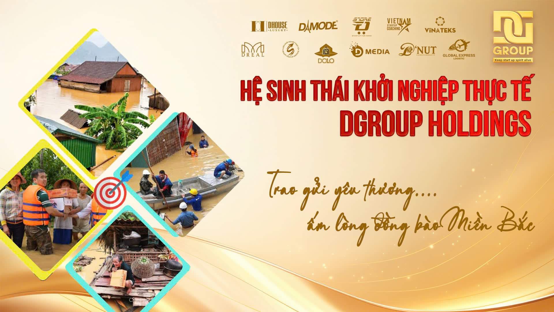 HỆ SINH THÁI KNTT DGROUP HOLDINGS  CÙNG HƯỚNG VỀ ĐỒNG BÀO MIỀN BẮC 